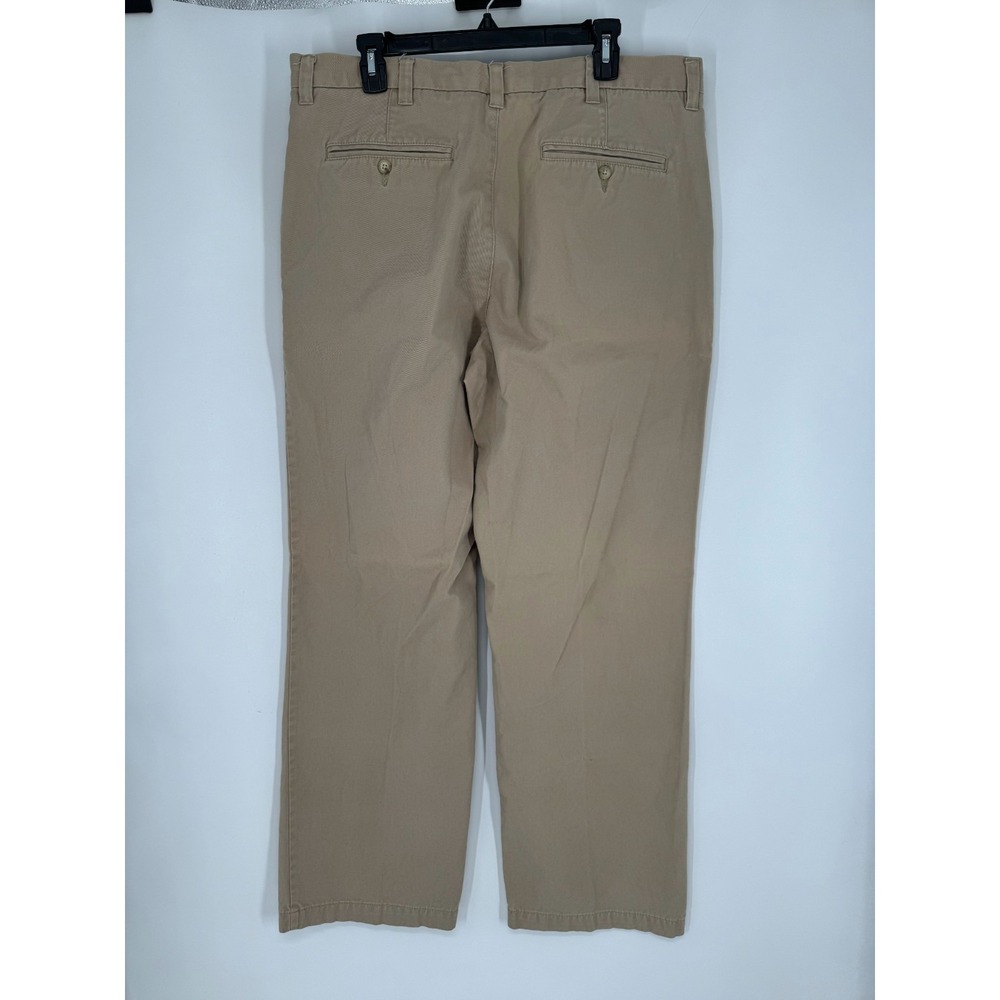 Old Navy Chino Pants Khaki Baggy Loose Fit Straight Leg Vintage Y2K Mens 38x32 - Picture 2 of 8
